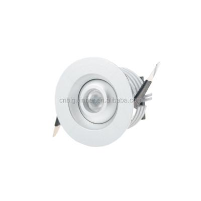 China Mini Modern 1w Recessed Display Showcase Light For Jewelry for sale