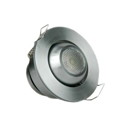 China CRI 90 Modern 3w Adjustable High Recessed Led Cabinet Light for sale