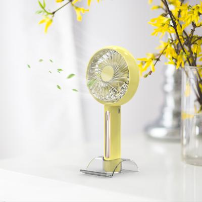 China 2021 Hot Selling Mini Fan Handheld Fan 1200 mAh Rechargeable Air Cooling Mini Fan for sale