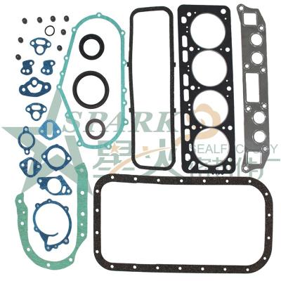 China Machinery Repair Shops Engine Overhaul Kit H25 Model Repair Kit Valve Cover Gasket Set Crankshaft Front And Rear Gasket for sale