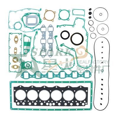 China Excavator 6D95 engine repair shops complete set of gaskets for KOMATSU engine overhaul kit diesel engine parts full gasket for sale