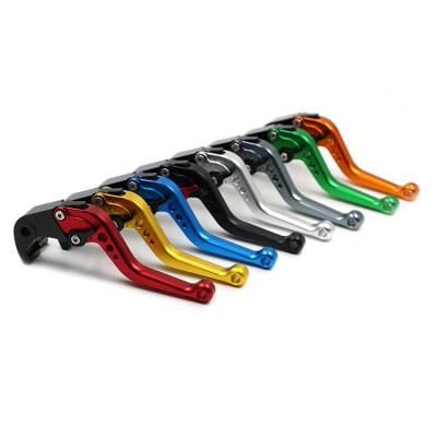 China KLT-001S Full Length CNC Motorcycle Bicycle Brake Aluminum Short Clutch Levers for sale