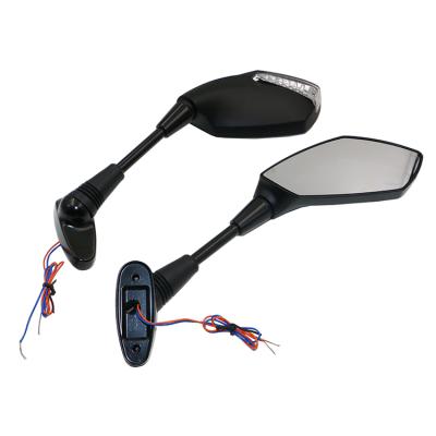 China Plastic& Best Selling Metal Motorcycle Rear View Mirror For Sport Bike With E-mark Certification for sale