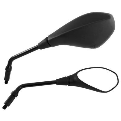 China PP& Steel Rod Universal Motorcycle Rearview Side Mirror With E-mark Certification for sale