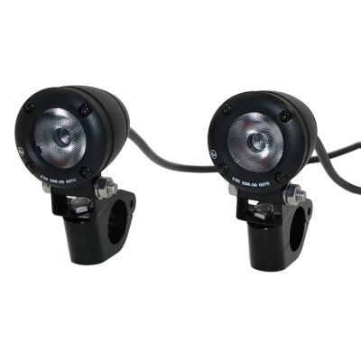 China New Aluminum CNC Motorcycle LED Auxiliary Spot Light With 25mm/28mm Bracket KAL-C01 Optional for sale