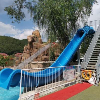 China Fiberglass Wholesale China Factory Supply Professional Single Body Swimming Pool Water Slide Swimming Pool Water Slide for sale