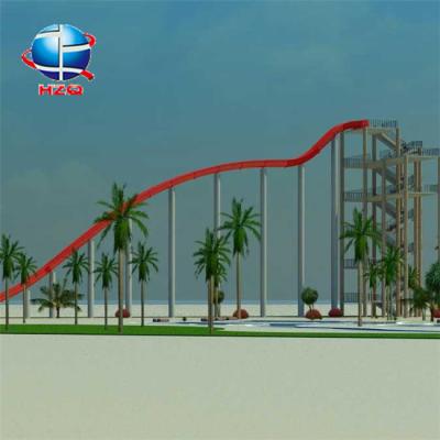 China theme water park water slide for water park factory in china+professional large outdoor waterpark fiberglass water slides for sale