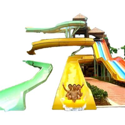 China Popular best price fiberglass octopus racing slide factory swimming pool waterslide along in slides fiberglass for sale