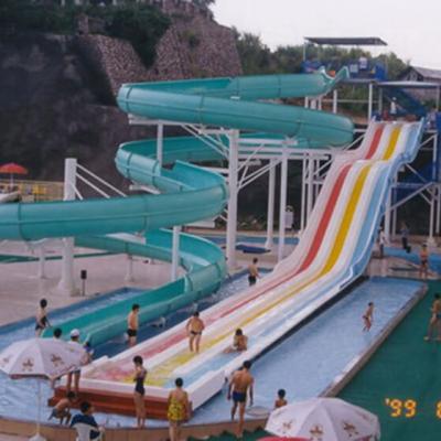 China Water Park Best Quality Fiberglass Pool Slide For Sale for sale