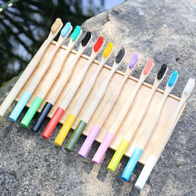 China Battery Operated Eco-Friendly Charcoal Stiffens OEM Eco-Friendly Biodegradable Wooden Bamboo Toothbrush Natural Bamboo Toothbrush for sale