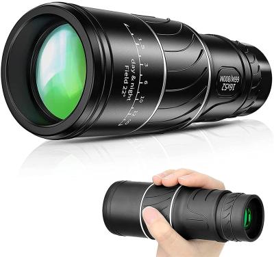 China 16x52 Monocular With Night Vision Adults Monocular Kids With FMC BAK4 Prism Square For Travel Hiking Hunting 16X52 Telescope for sale