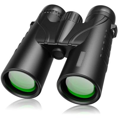 China Binoculars For Adults 12x42 Powerful Binoculars Waterproof With BAK4 Lens, Low Light Night Vision Eyepiece Telescope 130X150X55mm Large for sale