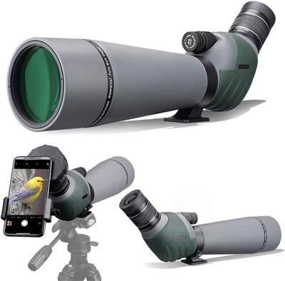 China Ceenda 20-60x80 Dual Focusing ED Spotting Scope - Ultra High Definition Optics Scope with Carrying Case and Smartphone 19.69 x 8.07 x 10.04 inch for sale