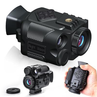 China 0-100m ceenda P4-0118 5X digital night vision monocular mounting hunting outdoor sports combat video recording guided telescope for sale