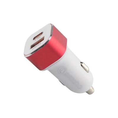 China UniversalÂ   UniversalÂ   Car Charging Accessories Dual Usb Charger Adapter 2 Port Led Display 3.1A Smart For Iphone for sale