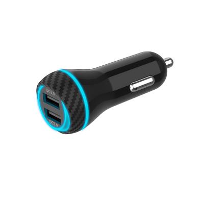 China UniversalÂ   UniversalÂ   Hot Selling Universal Usb Car Charger Adapter 2 Fast Car Port Charger For Mobile Phone for sale