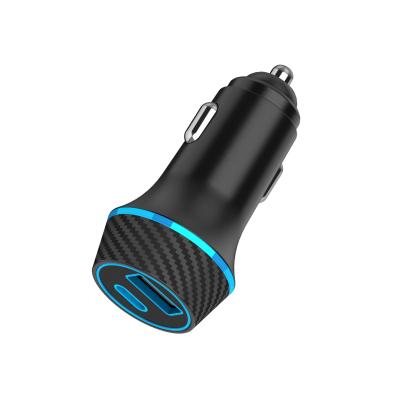 China UniversalÂ   UniversalÂ   New and hot selling high power palladium car charger 33W car phone and QC3.0 quick access dual charging charger for sale