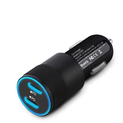 China UniversalÂ   UniversalÂ   Multi USB 45W QC3.0 and PD3.0 Car Port Charger for Mobile Phone Fast Charging for sale