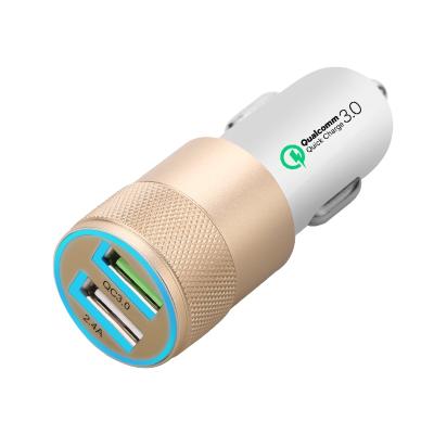 China Hottest Electric Car Charger 3.0 Usb 12v Car Mobile Phone 2022 Mobile Phone 2022 Products Fast Charge For Smartphones for sale