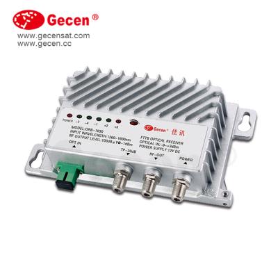 China FTTH Gecen CATV FTTB Optical Receiver High Output Level ORB-1030 for sale