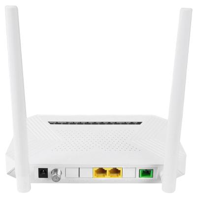 China FTTH Gecen FTTH 1GE+1FE+CATV GPON EPON XPON ONU with Dual WIFI Router for sale