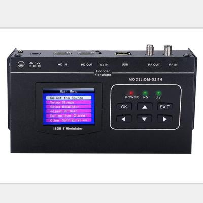 China GECEN Digital HD Headend to ISDB-T RF Modulator DM-02ITH Digital Modulator Model DM-02ITH for sale