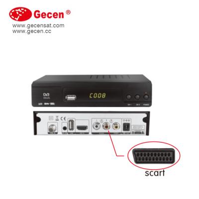 China set top box receiver dvb s2 dth set top box HDSR 671G 170X90X41mm for sale