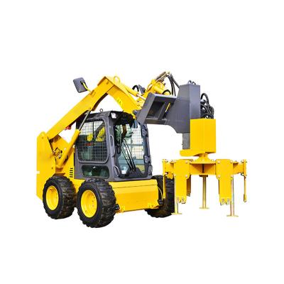 China Earth Work 1t Moving Pallet Fork Skid Steer Loader Attachment XC750K Skid Steer Attachment for sale