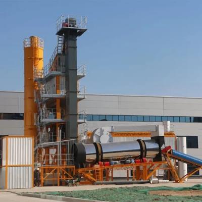 China Hotels Mini Hot Mix Ready Mixed Asphalt Mixing Plant oxidized by bitumen 120T/h LB1200 for sale