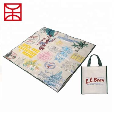 China BY YOUR REQUEST customize portable foldable plastic woven beach floor mat for sale