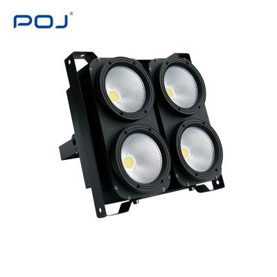 China Outdoor entertainment places such as bars POJ OJ-4200X factory price cob led cob Four-eye DJ stage effect cob led par light for sale