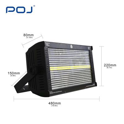 China Outdoor Entertainment Places Such As 1000W RGB LED Bars Dyed Color Strobe Light Club Concert Stage Atmosphere Strobe Light for sale