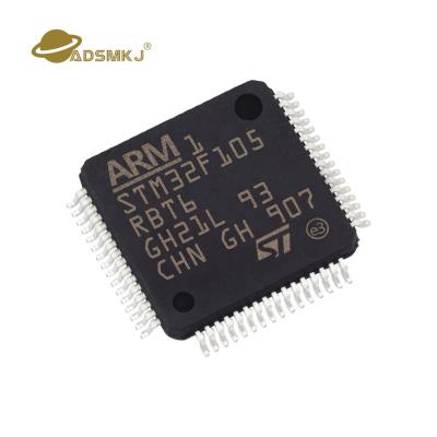 China / Chip 72MHz Single Core 32-Bit 128KB (SNAP Original Integrated Circuits 64LQFP Microcontroller STM32F105RBT6 IC Chips 128K X 8) for sale