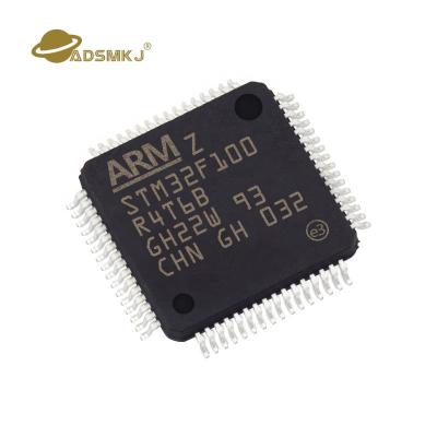 China / 24MHz Single Core 32-Bit 16KB Chip (16K X 8 64LQFP Integrated Circuits STM32F100R4T6B Microcontroller IC SNAP Original Chips) for sale