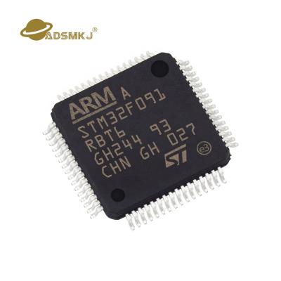 China / 64-LQFP (10x10) (128K X 8) Integrated Circuits 64-LQFP Single Core 48MHz 32-Bit 128KB Microcontroller STM32F091RBT6 IC Chip for sale