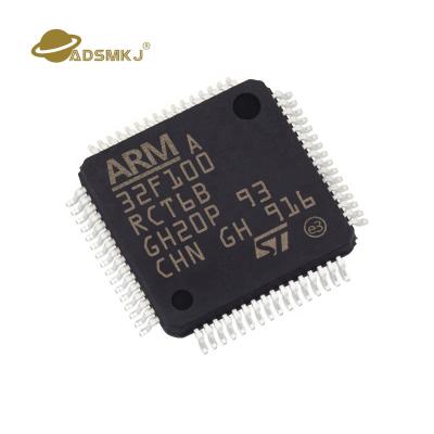 China / Chip 24MHz Single Core 32-bit 256KB Flash Integrated Circuits STM32F100RCT6B Microcontroller IC Chips 64-LQFP (10x10) (256K X 8) for sale