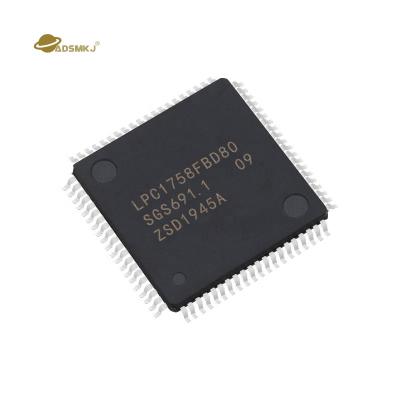 China / 80-LQFP (12x12) (512K X 8) Integrated Circuit LPC1758FBD80K Microcontroller IC Flash 100MHz 32-Bit Chip 512KB for sale