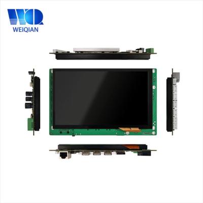 China 7inch Android Recessed Industrial PC Panel A40i ARMED Non-cartridged CPU Module Fanless Panel PC 7inch for sale