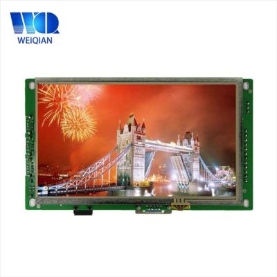 China Industrial 7 inch touch panel PC WinCE6.0 rs232 rs485 recessed machine panel PC 7 inch for sale