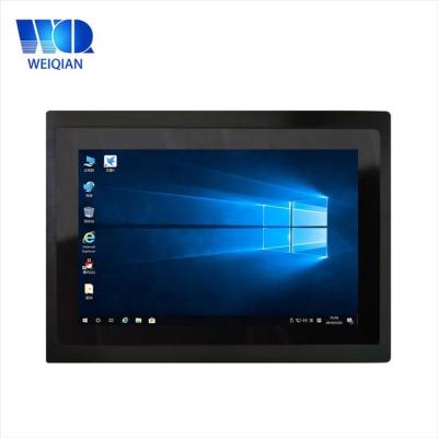 China 10.1inch All-in-one Touch Panel J1900 Win7 Industrial PCs IP65 Win10 Recessed HMI Panel PC 10.1 inch for sale