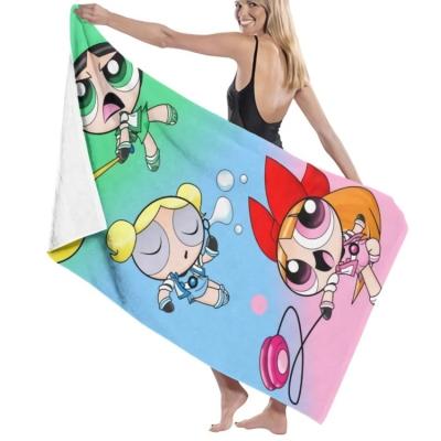 China Large Beach Swimming Pool Towel Sand Outdoor Quick Dry Safe Fashion Anti Bath Towel For Camping Kids for sale