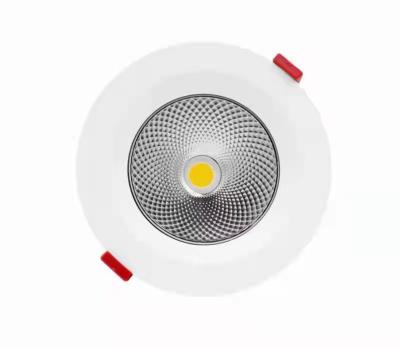 China Modern 4 6 8 Inch Led Down Light Recessed Lighting Anti Glare Downlights No Flickering Cob Led Downlight for sale