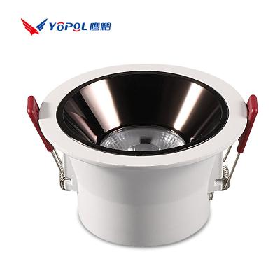 China China manufacture modern matrix anti-glare led cast aluminum cob ceiling smart downlight down lights downlights for sale