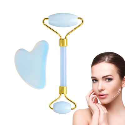 China Natural Jade Roller For Face Face Massager Jade Roller Set Custom Face Roller Massager Face Lift Jade Facial for sale