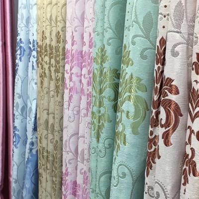 China Blackout Curtains Luxury Classic Quality Blackout Jacquard Royal Blackout Curtains For Living Room for sale