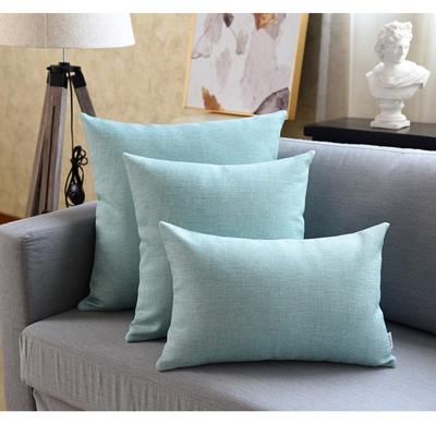 China PORTABLE Customized Canvas Pillow With Zipper , 45*45 Custom Throw Cushion Case With Filler for sale