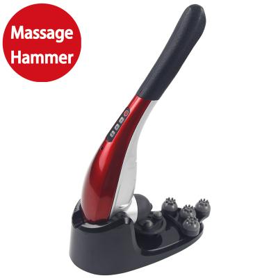 China Portable Acupoint Massager Rechargeable Cordless Handheld Massager Hammer for sale