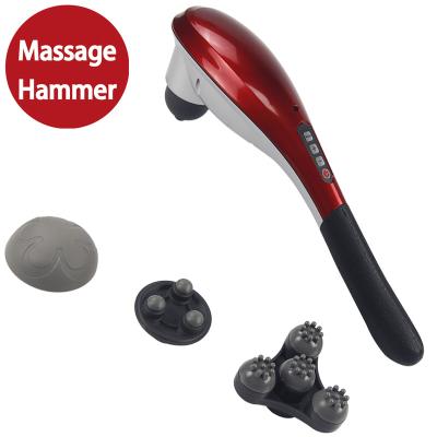 China Electric Cordless Handheld Acupoint Massager Vibration Percussion Massage Hammer for sale