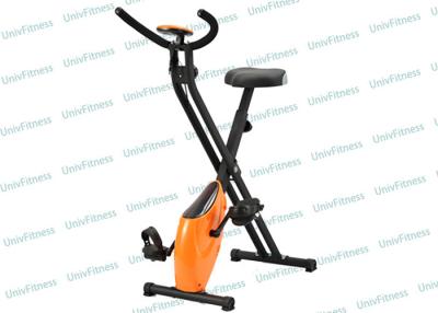 China Indoor Gym Workout Tools / X Folding  Upright Exercise Bike 80*43*106cm for sale