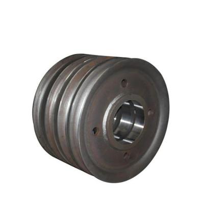 China Crane Wheels Assembly Densen Customized Stainless Steel Crane Wheel or Crane Forge Pulley for sale